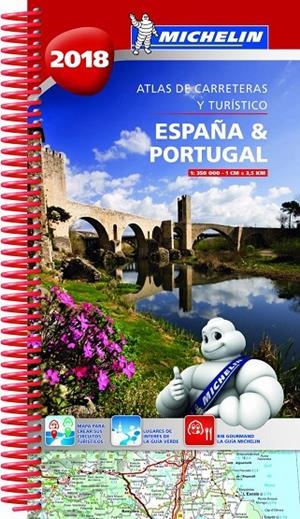 ATLAS DE ESPAÑA Y PORTUGAL 2018 CARRETERAS Y TURISTICO 1:350.000 | 9782067226944 | Galatea Llibres | Librería online de Reus, Tarragona | Comprar libros en catalán y castellano online