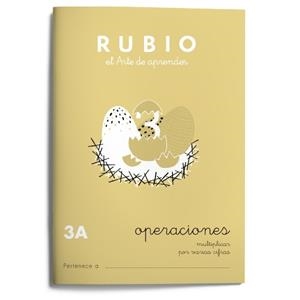 OPERACIONES 3A CUADERNOS RUBIO | 9788485109555 | RUBIO SILVESTRE, RAMÓN | Galatea Llibres | Llibreria online de Reus, Tarragona | Comprar llibres en català i castellà online