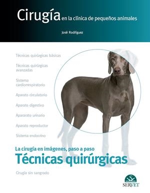 CIRUGíA EN LA CLíNICA DE PEQUEñOS ANIMALES. TéCNICAS QUIRúRGICAS | 9788416818402 | RODRíGUEZ GóMEZ, JOSé | Galatea Llibres | Librería online de Reus, Tarragona | Comprar libros en catalán y castellano online