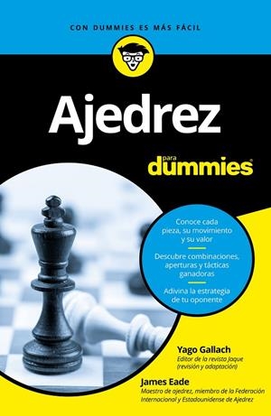 AJEDREZ PARA DUMMIES | 9788432904141 | EADE, JAMES | Galatea Llibres | Llibreria online de Reus, Tarragona | Comprar llibres en català i castellà online