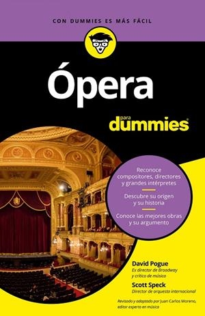 ÓPERA PARA DUMMIES | 9788432904165 | SPECK, SCOTT/POGUE, DAVID | Galatea Llibres | Librería online de Reus, Tarragona | Comprar libros en catalán y castellano online