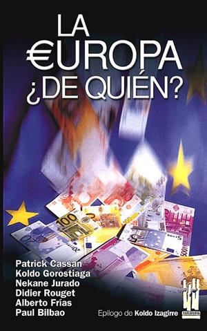LA EUROPA ¿DE QUIEN? | 9788481363951 | VV. AA | Galatea Llibres | Llibreria online de Reus, Tarragona | Comprar llibres en català i castellà online