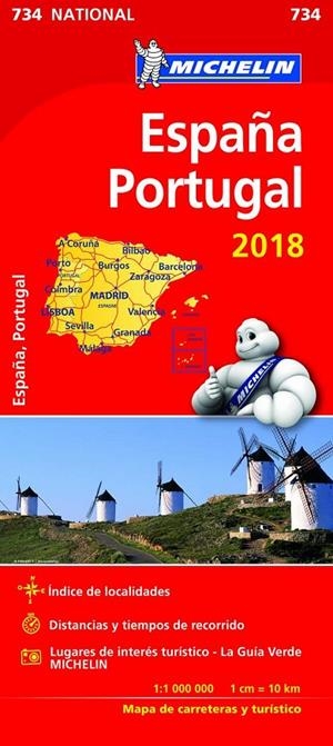 MAPA NACIONAL ESPAÑA - PORTUGAL 1:1.000.000 | 9782067226654 | Galatea Llibres | Librería online de Reus, Tarragona | Comprar libros en catalán y castellano online