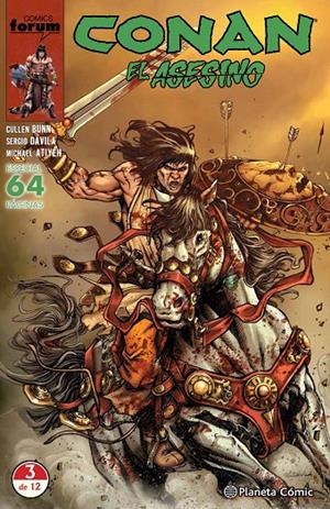 CONAN EL ASESINO 3/12 | 9788491464631 | BUNN, CULLEN/FERNáNDEZ DáVILA, SERGIO | Galatea Llibres | Librería online de Reus, Tarragona | Comprar libros en catalán y castellano online