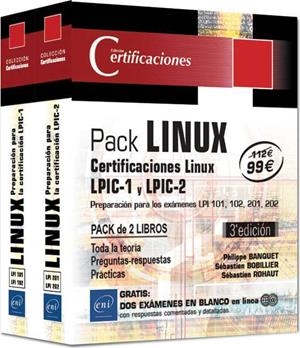 CERTIFICACIONES LINUX PACK 2 VOLS. | 9782409012501 | VV.AA. | Galatea Llibres | Librería online de Reus, Tarragona | Comprar libros en catalán y castellano online