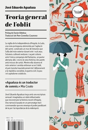 TEORIA GENERAL DE L'OBLIT | 9788417339036 | AGUALUSA, JOSé EDUARDO | Galatea Llibres | Llibreria online de Reus, Tarragona | Comprar llibres en català i castellà online