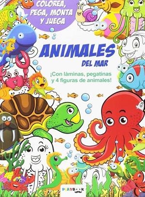 ANIMALES DEL MAR (COLOREA, PEGA, MONTA Y JUEGA) | 9788417076092 | VARIOS AUTORES | Galatea Llibres | Llibreria online de Reus, Tarragona | Comprar llibres en català i castellà online