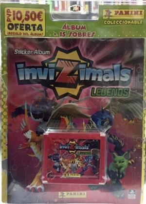 INVIZIMALS LEGENDS ALBUM + CROMO  | 9788427870772 | AA.VV | Galatea Llibres | Librería online de Reus, Tarragona | Comprar libros en catalán y castellano online