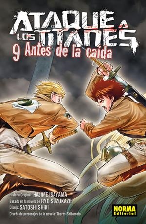 ATAQUE A LOS TITANES ANTES DE LA CAIDA 9 | 9788467929638 | ISAYAMA, HAJIME | Galatea Llibres | Llibreria online de Reus, Tarragona | Comprar llibres en català i castellà online