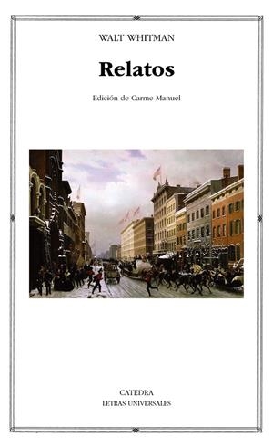 RELATOS | 9788437637839 | WHITMAN, WALT | Galatea Llibres | Librería online de Reus, Tarragona | Comprar libros en catalán y castellano online