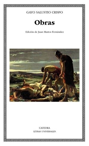 OBRAS | 9788437638010 | SALUSTIO CRISPO, GAYO | Galatea Llibres | Llibreria online de Reus, Tarragona | Comprar llibres en català i castellà online