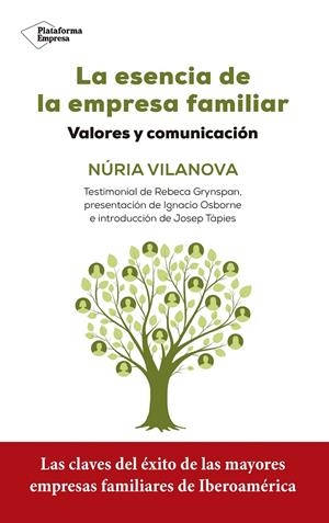 LA ESENCIA DE LA EMPRESA FAMILIAR | 9788417002787 | VILANOVA, NúRIA | Galatea Llibres | Librería online de Reus, Tarragona | Comprar libros en catalán y castellano online