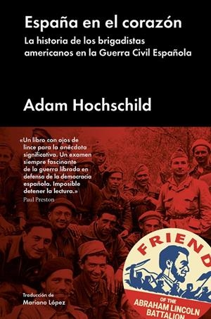 ESPAÑA EN EL CORAZON | 9788416665310 | HOCHSCHILD, ADAM | Galatea Llibres | Librería online de Reus, Tarragona | Comprar libros en catalán y castellano online