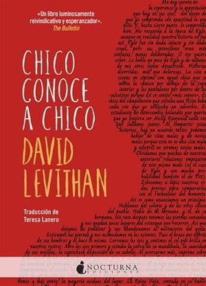 CHICO CONOCE A CHICO | 9788416858354 | LEVITHAN, DAVID | Galatea Llibres | Llibreria online de Reus, Tarragona | Comprar llibres en català i castellà online