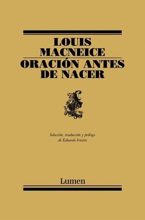 ORACION ANTES DE NACER | 9788426414885 | MACNEICE, LOUIS | Galatea Llibres | Librería online de Reus, Tarragona | Comprar libros en catalán y castellano online