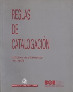REGLAS DE CATALOGACION 2003 | 9788434011410 | Galatea Llibres | Librería online de Reus, Tarragona | Comprar libros en catalán y castellano online