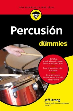 PERCUSIóN PARA DUMMIES | 9788432904509 | STRONG, JEFF | Galatea Llibres | Llibreria online de Reus, Tarragona | Comprar llibres en català i castellà online