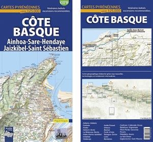 COTE BASQUE MAPA 1:25 000 | 9788482166902 | Galatea Llibres | Librería online de Reus, Tarragona | Comprar libros en catalán y castellano online
