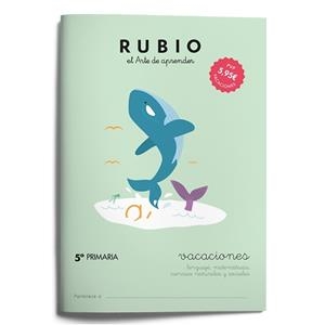 RUBIO VACACIONES  -5º PRIMARIA | 9788415971658 | RUBIO POLO, ENRIQUE | Galatea Llibres | Librería online de Reus, Tarragona | Comprar libros en catalán y castellano online
