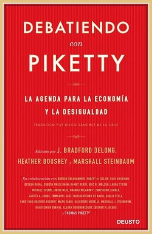 DEBATIENDO CON PIKETTY | 9788423427444 | BOUSHEY, HEATHER/DELONG, J. BRADFORD/STEINBAUM, MARSHALL | Galatea Llibres | Librería online de Reus, Tarragona | Comprar libros en catalán y castellano online
