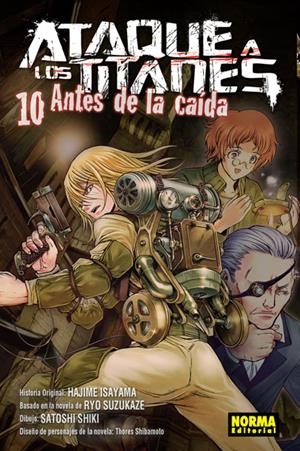 ATAQUE A LOS TITANES ANTES DE LA CAIDA 10 | 9788467931709 | ISAYAMA, HAJIME | Galatea Llibres | Llibreria online de Reus, Tarragona | Comprar llibres en català i castellà online