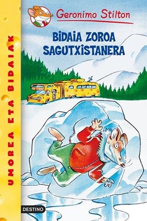 BIDAIA ZOROA SAGUTXISTANERA GERONIMO STILTON 5 | 9788408092964 | Galatea Llibres | Llibreria online de Reus, Tarragona | Comprar llibres en català i castellà online