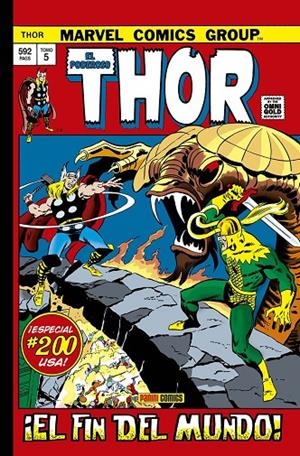 EL PODEROSO THOR 5. EL FIN DEL MUNDO | 9788491674092 | BUSCEMA - LEE - CONWAY | Galatea Llibres | Llibreria online de Reus, Tarragona | Comprar llibres en català i castellà online