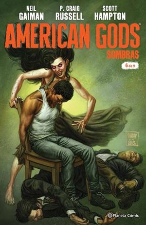 AMERICAN GODS SOMBRAS Nº 06/09 | 9788491465638 | GAIMAN, NEIL/CRAIG RUSSELL, PHILIP/HAMPTON, SCOTT | Galatea Llibres | Librería online de Reus, Tarragona | Comprar libros en catalán y castellano online