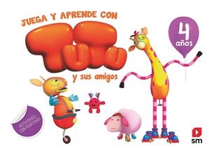 JUEGA Y APRENDE CON TUTU Y SUS AMIGOS 4 AÑOS | 9788491073314 | RUIZ GARCÍA, MARÍA JESÚS | Galatea Llibres | Librería online de Reus, Tarragona | Comprar libros en catalán y castellano online