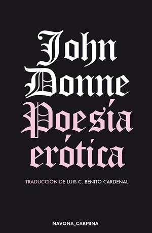 POESÍA ERÓTICA | 9788417181376 | DONNE, JOHN | Galatea Llibres | Llibreria online de Reus, Tarragona | Comprar llibres en català i castellà online