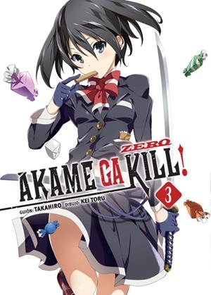 AKAME GA KILL! ZERO 3 | 9788467931785 | KEI TORU, TAKAHIRO | Galatea Llibres | Librería online de Reus, Tarragona | Comprar libros en catalán y castellano online