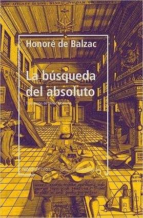 LA BUSQUEDA DEL ABSOLUTO | 9788417281618 | BALZAC, HONORE | Galatea Llibres | Librería online de Reus, Tarragona | Comprar libros en catalán y castellano online