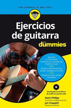 EJERCICIOS DE GUITARRA PARA DUMMIES | 9788432904684 | PHILLIPS, MARK/CHAPPELL, JON | Galatea Llibres | Librería online de Reus, Tarragona | Comprar libros en catalán y castellano online