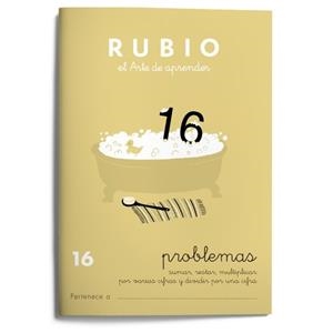 PROBLEMAS CUADERNO RUBIO 16 | 9788485109715 | RUBIO SILVESTRE, RAMÓN | Galatea Llibres | Llibreria online de Reus, Tarragona | Comprar llibres en català i castellà online