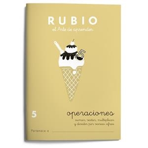OPERACIONES CUADERNO RUBIO 5 | 9788485109586 | RUBIO SILVESTRE, RAMÓN | Galatea Llibres | Llibreria online de Reus, Tarragona | Comprar llibres en català i castellà online