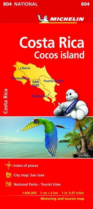 COSTA RICA MAPA NATIONAL | 9782067229433 | Galatea Llibres | Librería online de Reus, Tarragona | Comprar libros en catalán y castellano online