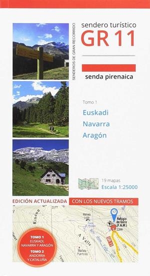 SENDERO TURISTICO GR-11 SENDA PIRENAICA | 9788483214817 | LAMPRE VITALLER, FERNANDO | Galatea Llibres | Llibreria online de Reus, Tarragona | Comprar llibres en català i castellà online