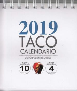 TACO CALENDARIO 2019 PEANA CORAZON DE JESUS | 9788427141414 | Galatea Llibres | Librería online de Reus, Tarragona | Comprar libros en catalán y castellano online