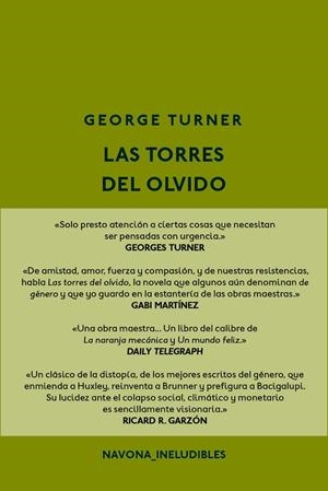 LAS TORRES DEL OLVIDO | 9788417181499 | TURNER, GEORGE | Galatea Llibres | Librería online de Reus, Tarragona | Comprar libros en catalán y castellano online