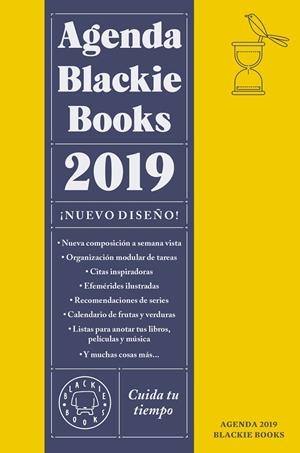 AGENDA BLACKIE BOOKS 2019 | 9788417059866 | Galatea Llibres | Librería online de Reus, Tarragona | Comprar libros en catalán y castellano online