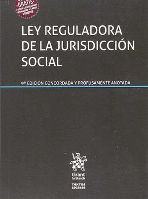 LEY REGULADORA DE LA JURISDICCION SOCIAL 9ª ED 2018 | 9788491905509 | MONTERO AROCA, JUAN/Y OTROS | Galatea Llibres | Librería online de Reus, Tarragona | Comprar libros en catalán y castellano online