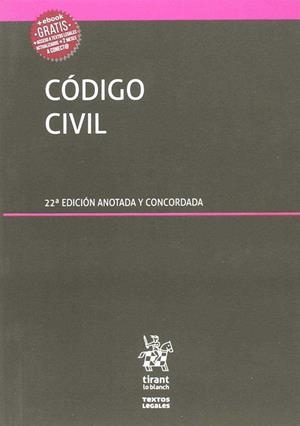 CODIGO CIVIL 22ª ED 2018 | 9788491906360 | BLASCO GASCÓ, FRANCISCO DE PAULA | Galatea Llibres | Llibreria online de Reus, Tarragona | Comprar llibres en català i castellà online