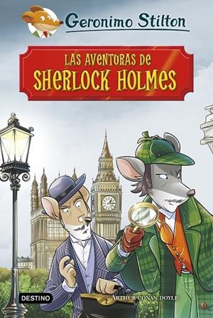 LAS AVENTURAS DE SHERLOCK HOLMES. GERONIMO STILTON | 9788408195023 | Galatea Llibres | Librería online de Reus, Tarragona | Comprar libros en catalán y castellano online