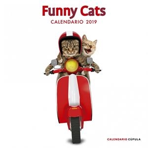 CALENDARIO 2019 FUNNY CATS | 9788448024628 | Galatea Llibres | Librería online de Reus, Tarragona | Comprar libros en catalán y castellano online