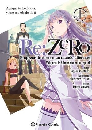 RE:ZERO 1 | 9788491468691 | NAGATSUKI, TAPPEI | Galatea Llibres | Llibreria online de Reus, Tarragona | Comprar llibres en català i castellà online