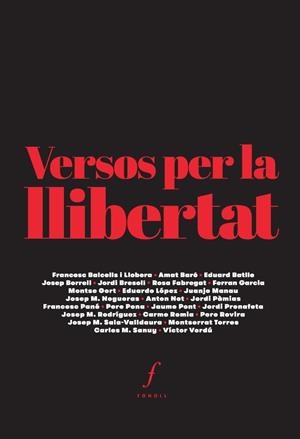 VERSOS PER LA LLIBERTAT | 9788494736698 | VV.AA. | Galatea Llibres | Llibreria online de Reus, Tarragona | Comprar llibres en català i castellà online