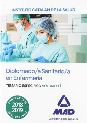 DIPLOMADO/A SANITARIO/A EN ENFERMERIA. TEMARIO ESPECIFICO VOL.1 ICS | 9788414221716 | VV.AA. | Galatea Llibres | Librería online de Reus, Tarragona | Comprar libros en catalán y castellano online