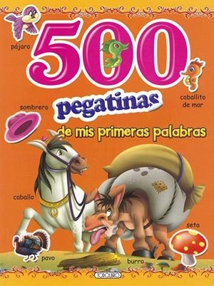 500 PEGATINAS DE MIS PRIMERAS PALABRAS  | 9788490379851 | AA.VV | Galatea Llibres | Librería online de Reus, Tarragona | Comprar libros en catalán y castellano online