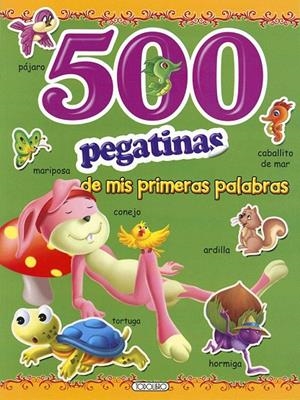 500 PEGATINAS DE MIS PRIMERAS PALABRAS (VERDE) | 9788490379868 | AA.VV. | Galatea Llibres | Librería online de Reus, Tarragona | Comprar libros en catalán y castellano online