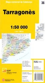 TARRAGONES MAPA 1:50000 | 9788439397168 | Galatea Llibres | Librería online de Reus, Tarragona | Comprar libros en catalán y castellano online